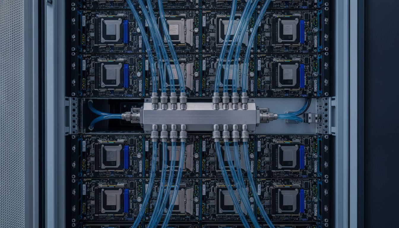 GPU-серверы с жидкостным охлаждением — ЦОД для искусственного интеллекта